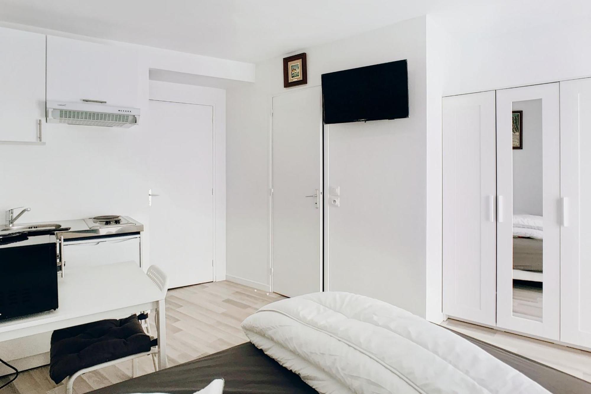 19M2 Studio With Air Conditioning In The 15Th Paris Exteriör bild